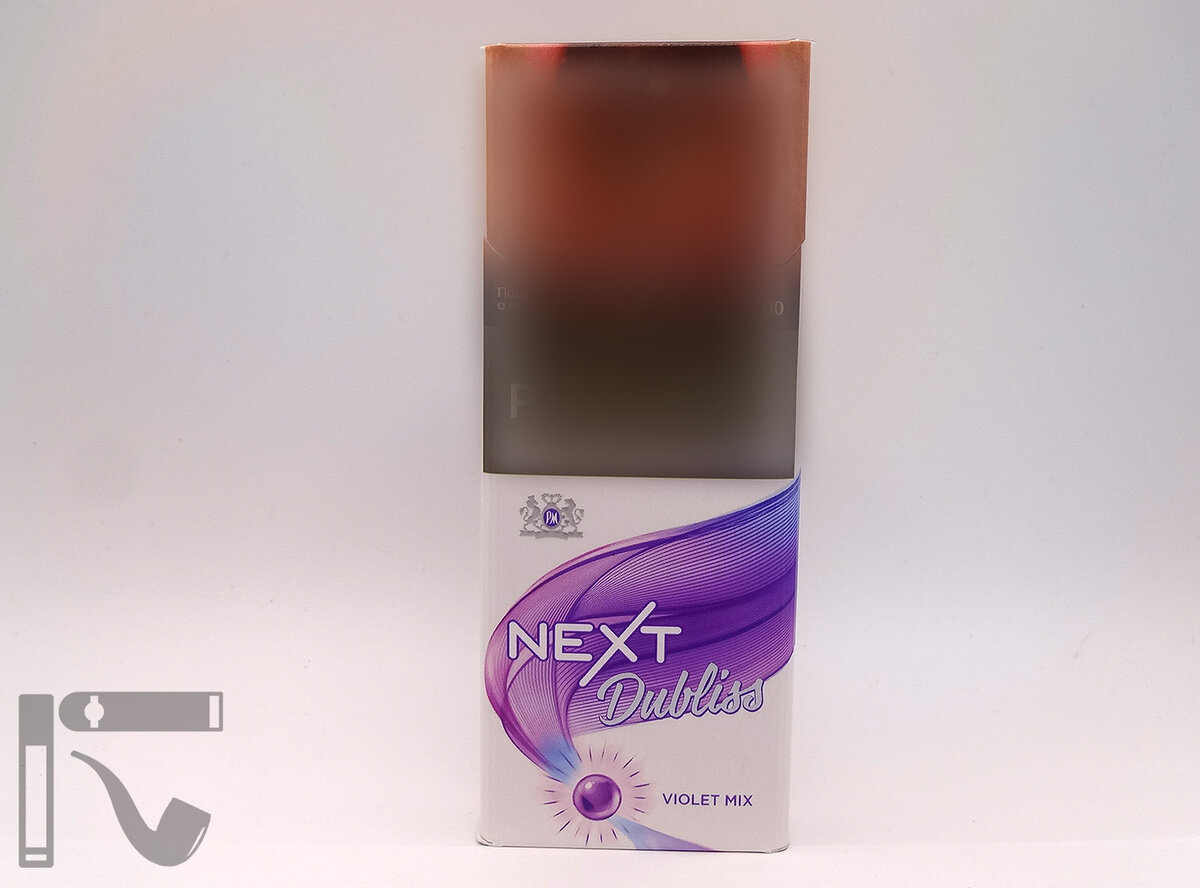 Сигареты Next Dubliss Violet Mix. Фото: © канал "Уголок Курильщика"