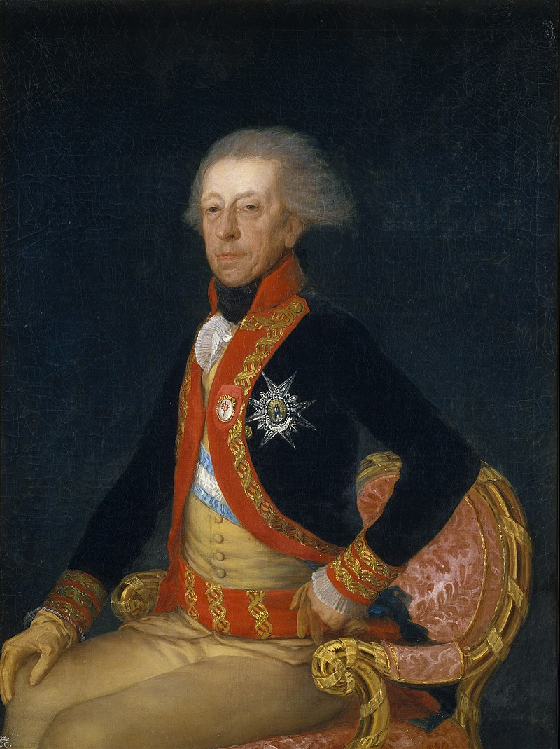 Франсиско Гойя. Портрет генерала Антонио Рикардоса. 1793 год.