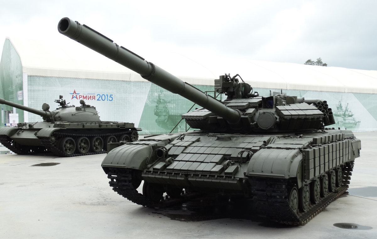 Т-64БВ в парке Патриот, весна 2016 г.