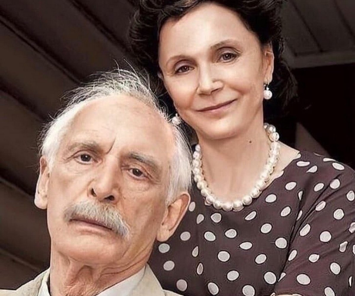 Ирина Купченко и Василий Лановой, семейное фото, соцсети