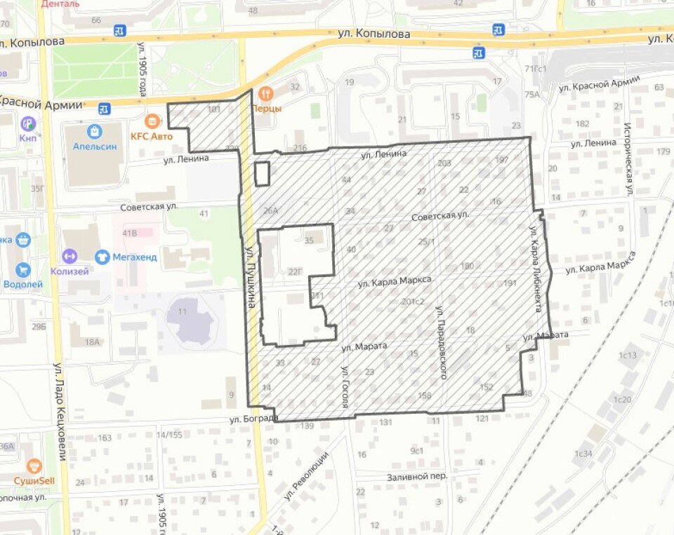     Под застройку отдали огромный квадрат Николаевки в 18 га