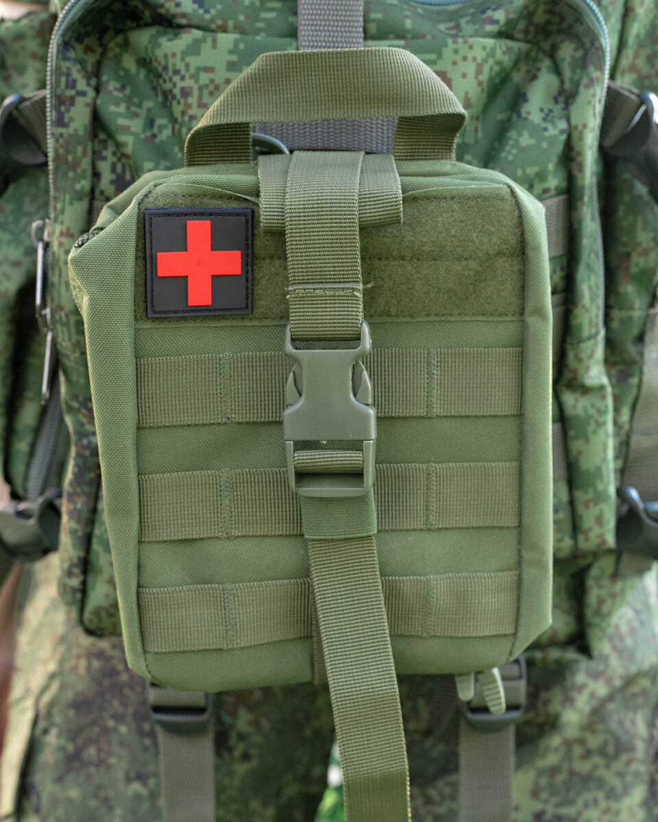 Тактическая сумка-аптечка 20х15х8см