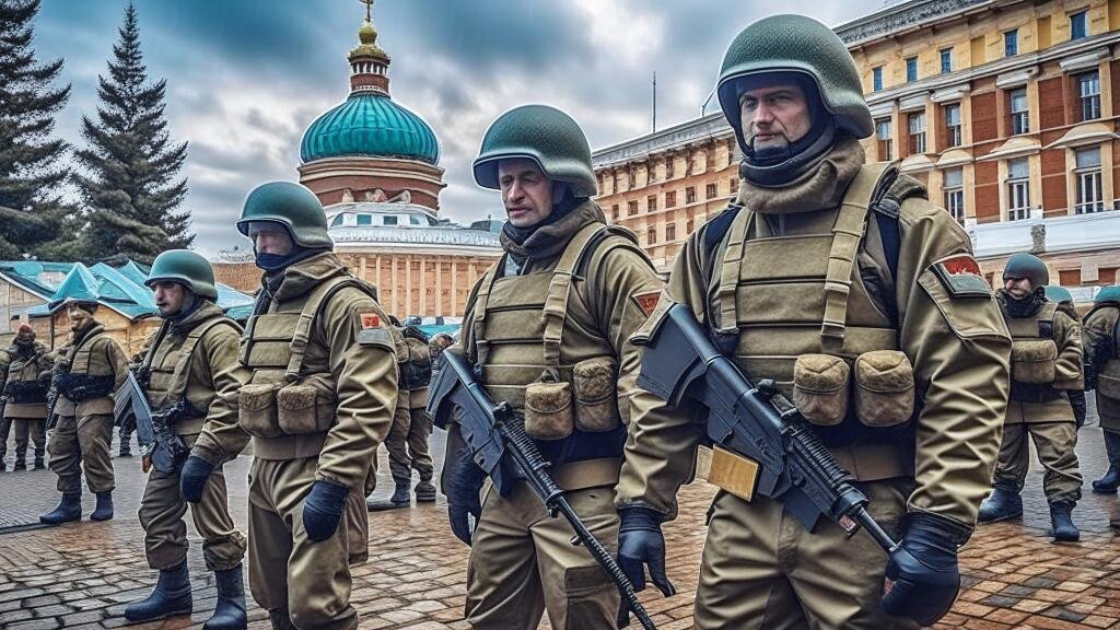 Военные картинки. Кремль новая мобилизация