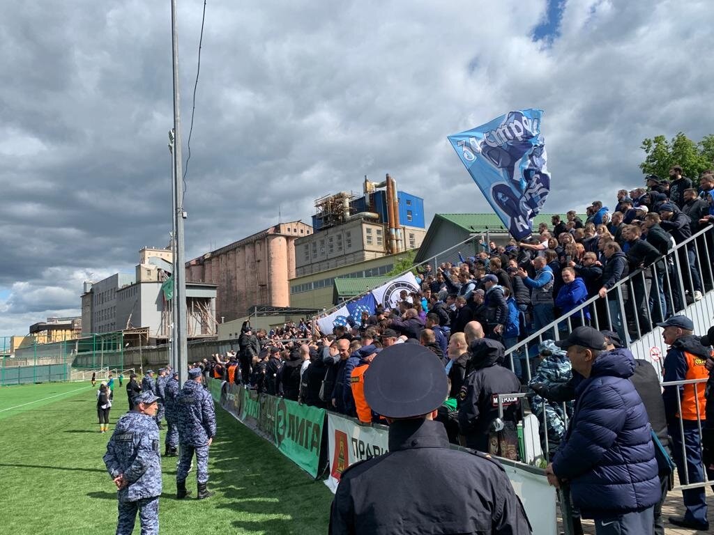 В Твери на стадионе «Юность» сегодня пройдёт игра первого раунда Кубка России по футболу. За безопасностью следит Росгвардия