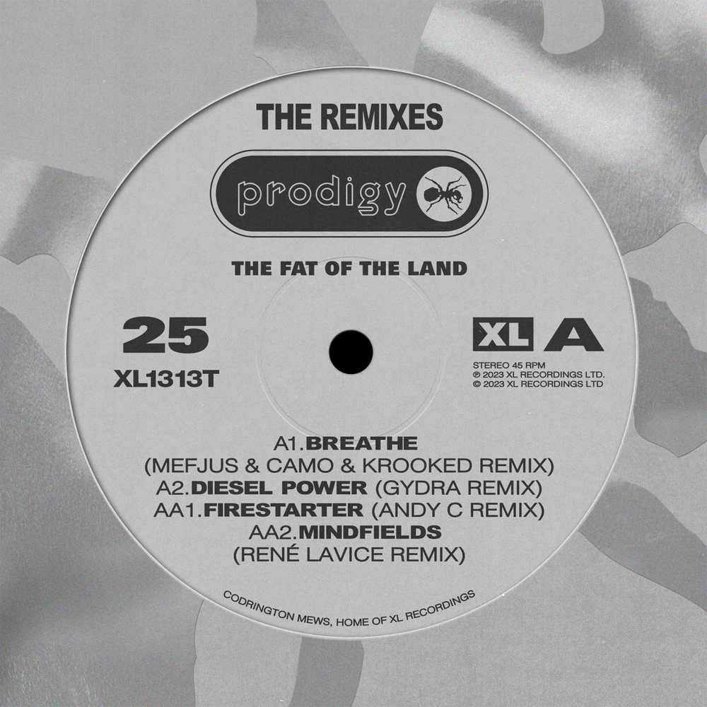 The Fat Of The Land 25th Anniversary - Remixes. Обложка. Изображение взято из открытых источников интернета.