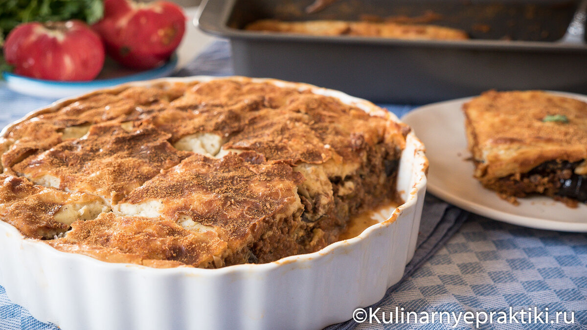 Лазанья с индейкой и баклажанами — пошаговый рецепт приготовления с фото