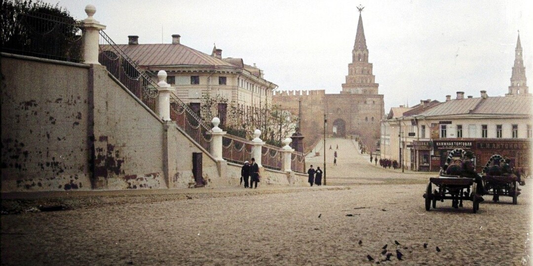 Сказочная дореволюционная Москва в цвете