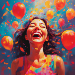 Счастье по мнению нейросети выглядит именно так