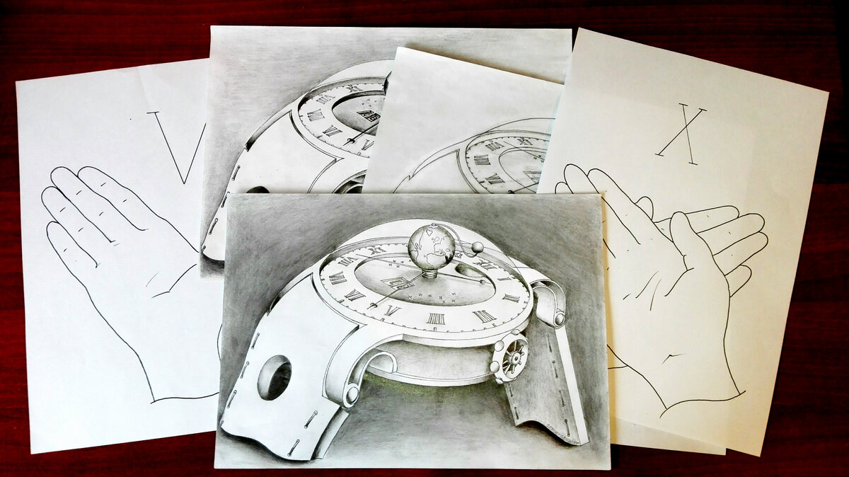 Эскизы Сергея Груздева. Эскизы 2018 года.