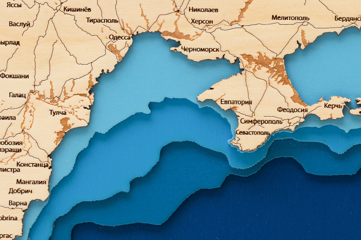 Карта таганрогского залива азовского моря