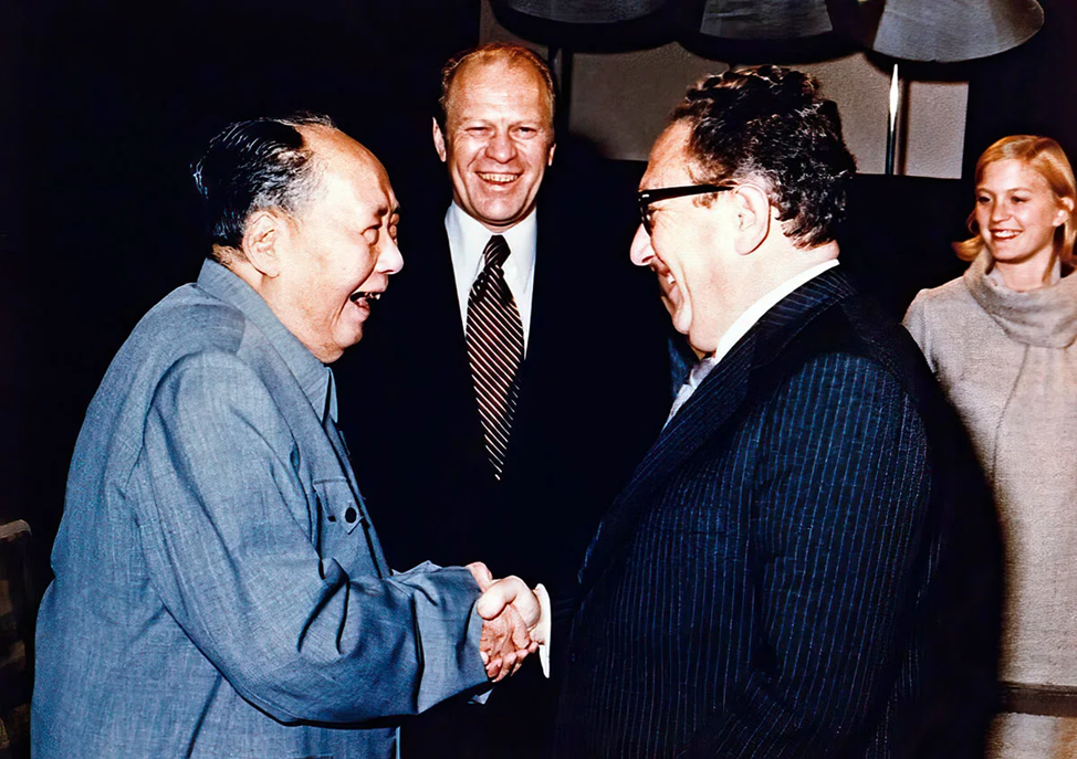 Мао Цзэдун и Генри Киссинджер
