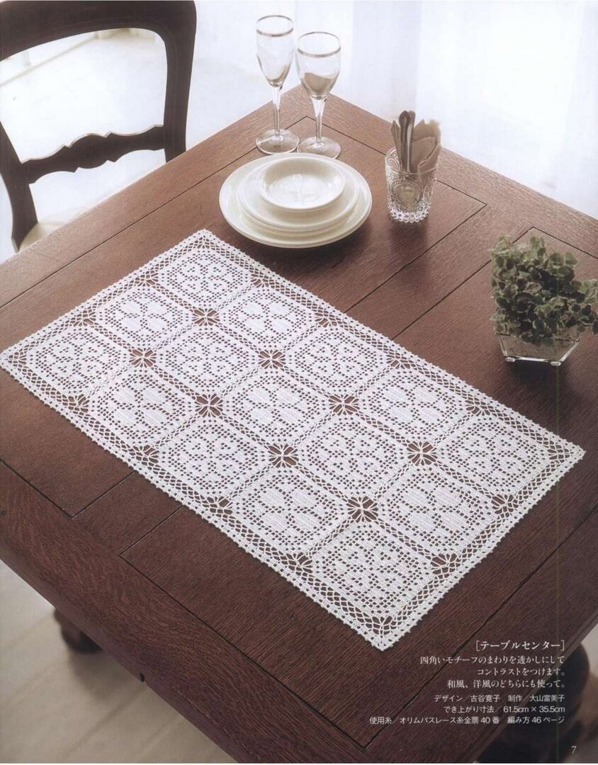 Салфетка из мотивов