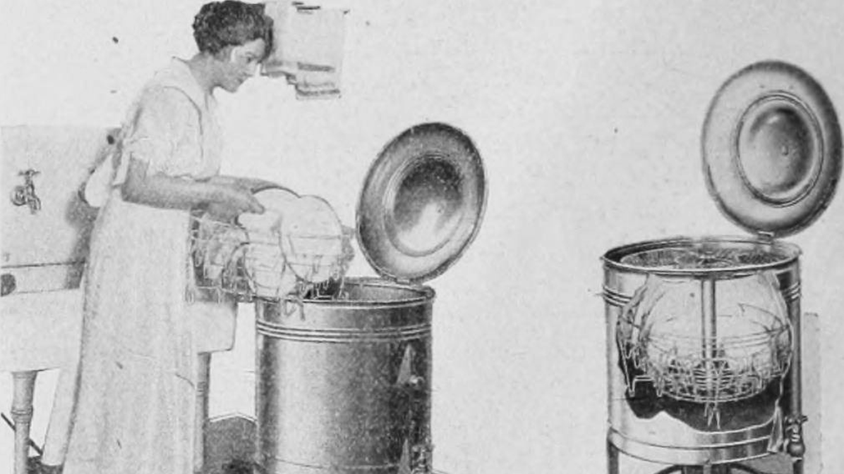 кто изобрел посудомоечную. история посудомоечной машины. кокрейн посудомоечная машина. уильям говард ливенс посудомойка. джозефина кокрейн посудомоечная машина.