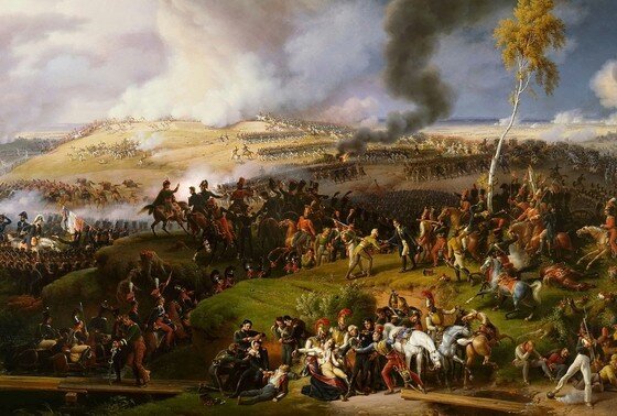    Бородинское поле, Московская губерния, картина Луи Лежена, 1812 год