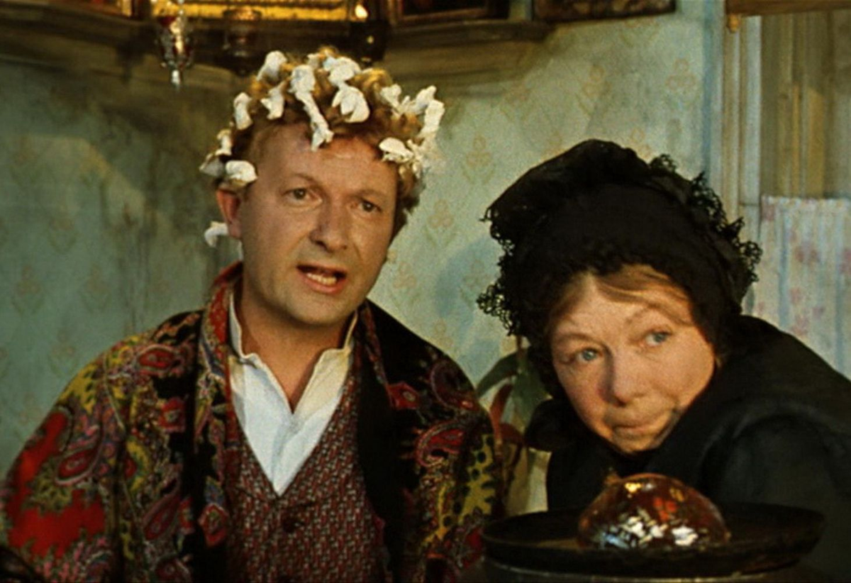 Кадр из фильма "Женитьба Бальзаминова" 1964г. 