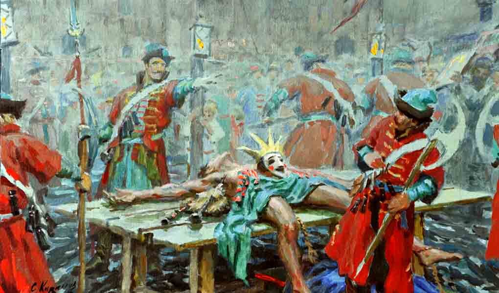 С. А. Кириллов. Эскиз к картине «Смутное время. Лжедмитрий». 2013