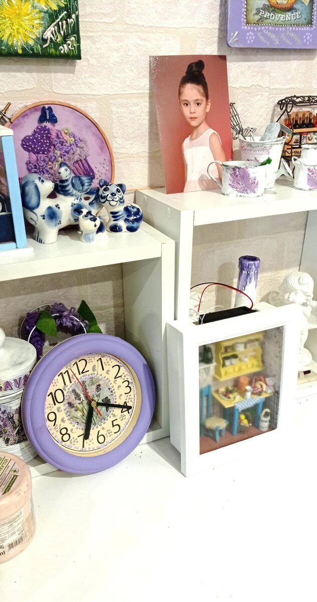 Дашино фото на моём рабочем столе.