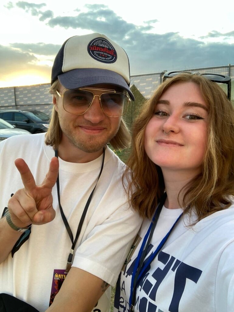  Приятно было встретить земляков, жизнь которых тоже посвящена музыке. Фото: Алина Гужавина