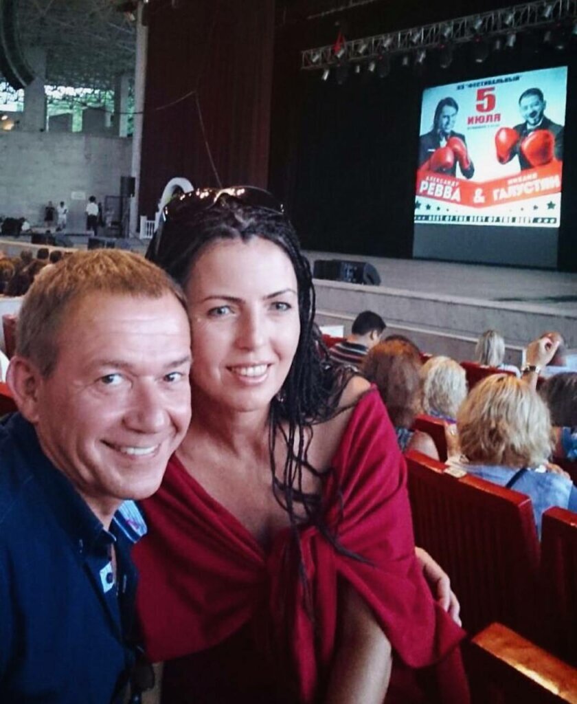 Александр Пономаренко с супругой Анной / Фото: соцсети