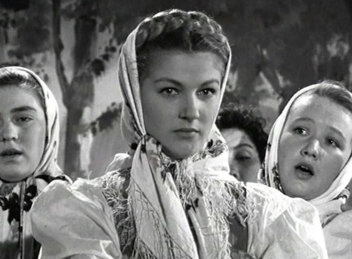 Кадр из фильма «Дело было в Пенькове» (1957). Скриншот.