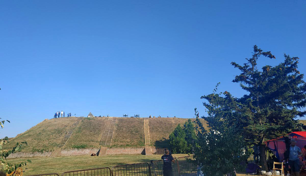 Валы крепости Азов