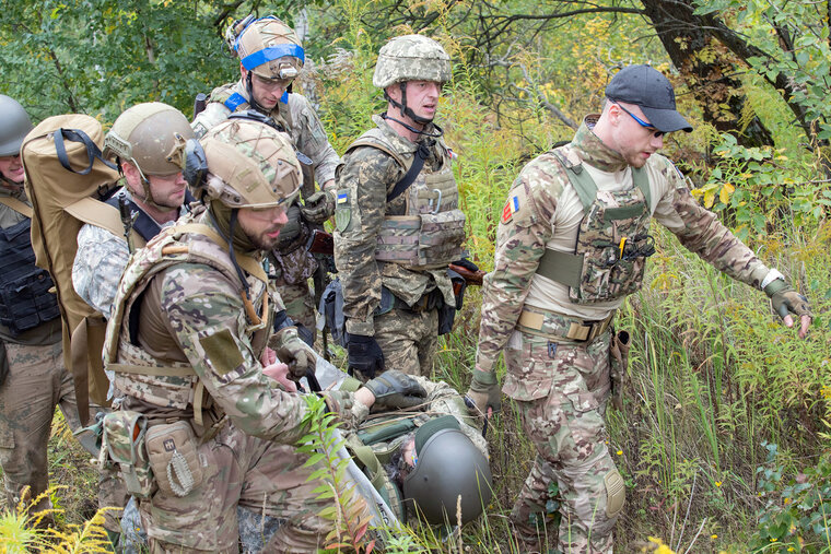    Из-за количества раненых хирурги заняты больше, чем за все время украинского конфликта