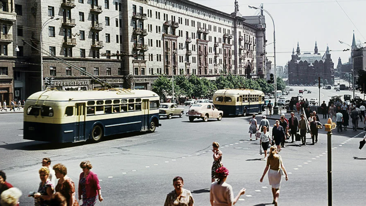 Москва 60х годов. Архивные фото