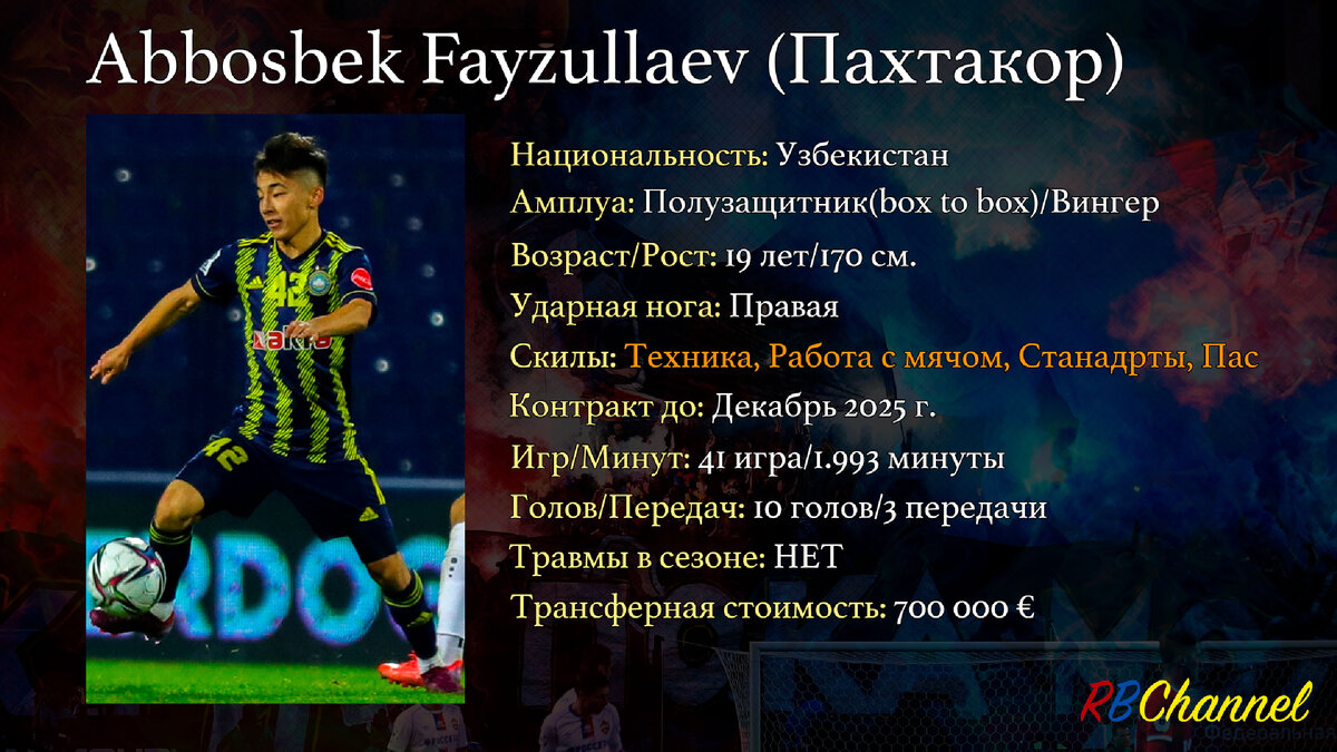 Аббосбек Файзуллаев переходит в ЦСКА из Пахтакора 