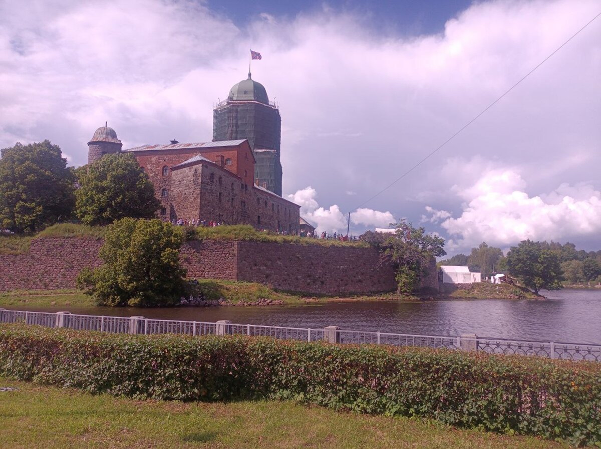 Вид на крепость