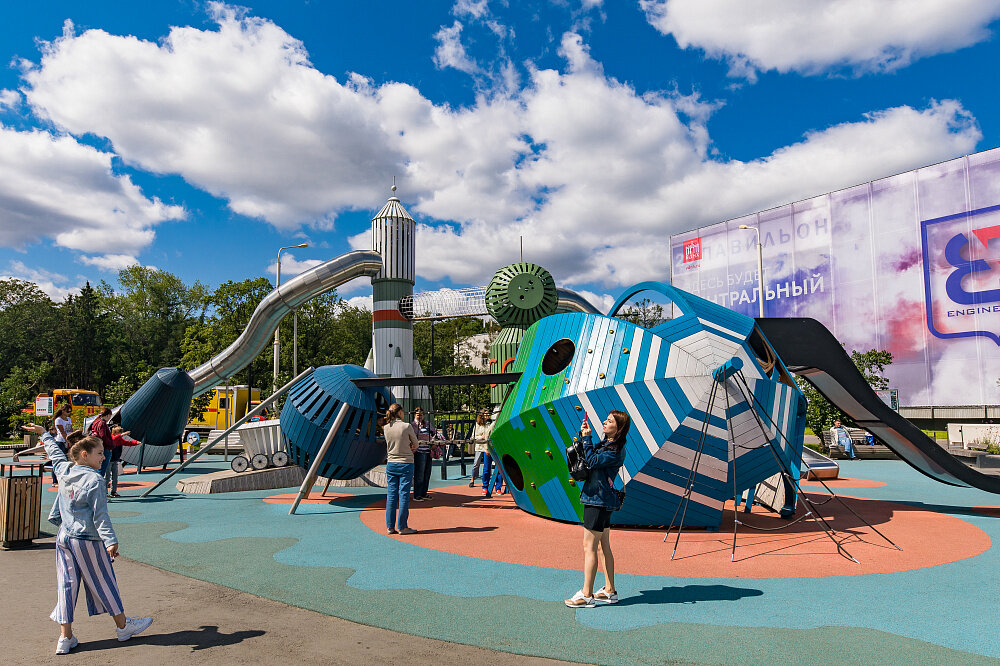 Игровая площадка на ВДНХ
