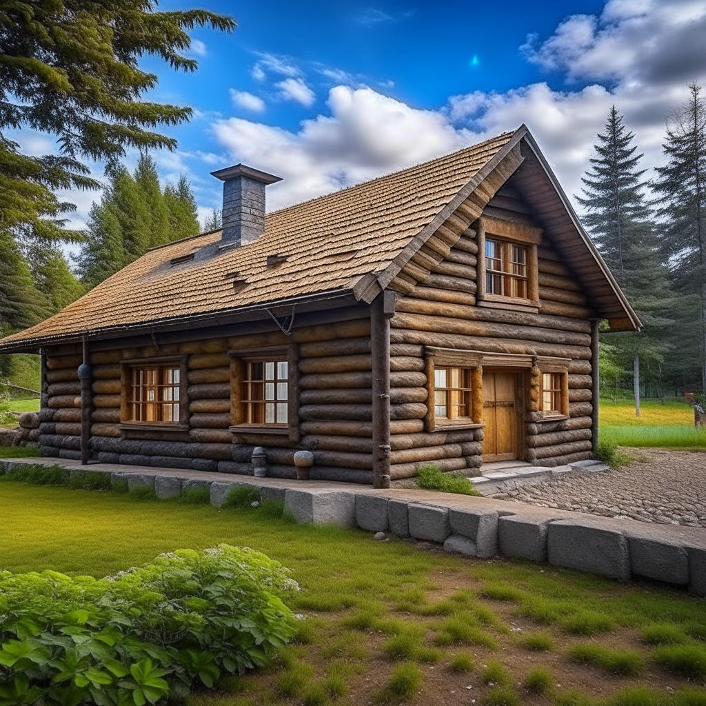 Это идиллическая иллюстрация от нейросети