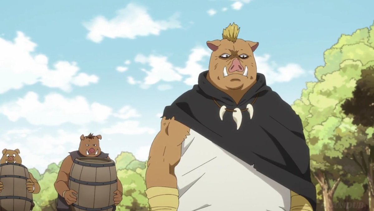 Типичное анимешное орочье племя.