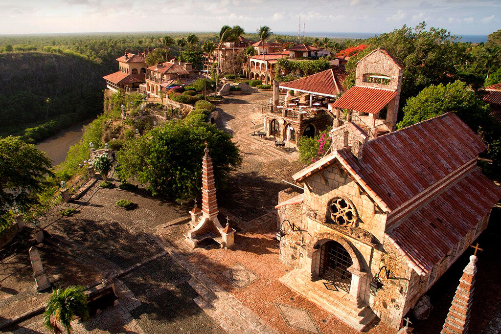 ?ДОМИНИКАНА?ГОРОД ХУДОЖНИКОВ?Altos de Chavon?Casa de Campa?Самостоятельно на машине?Artists city?