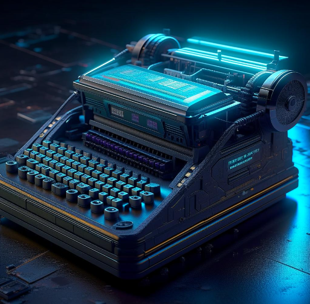 печатная машинка из будущего