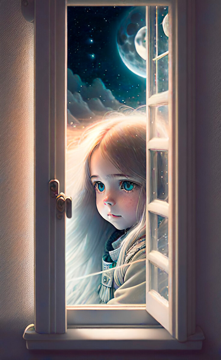 Сгенерировано нейросетью DREAM by WOMBO отредактировано автором