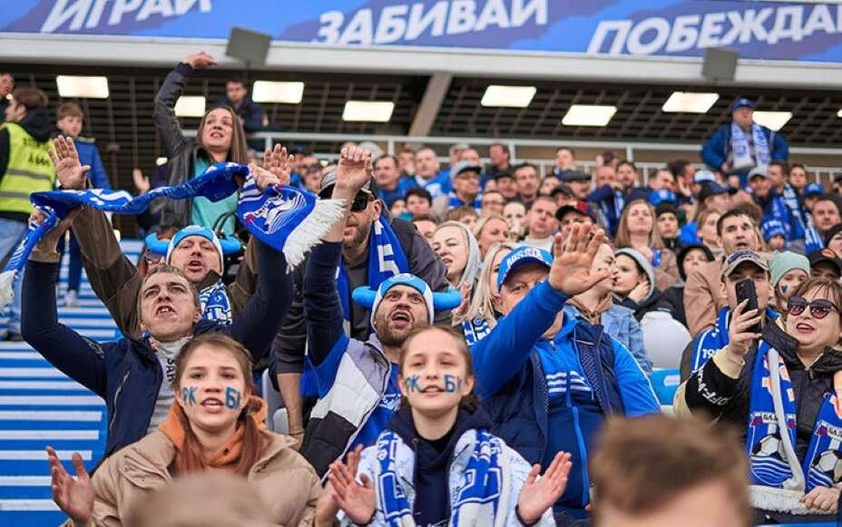    Болельщики «Балтики» верят в команду. Фото: Соцсети ФК «Балтика»