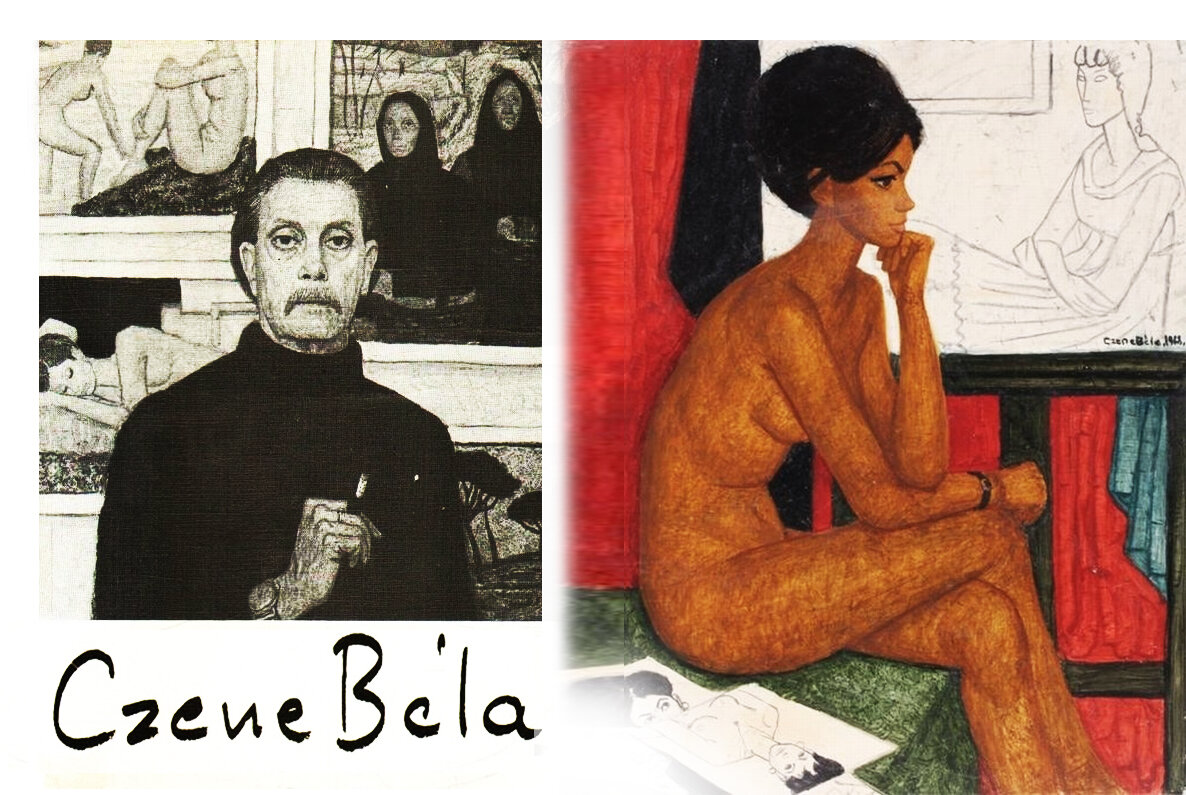 Бела Цене Béla Czene  - венгерский художник (1911-1999)