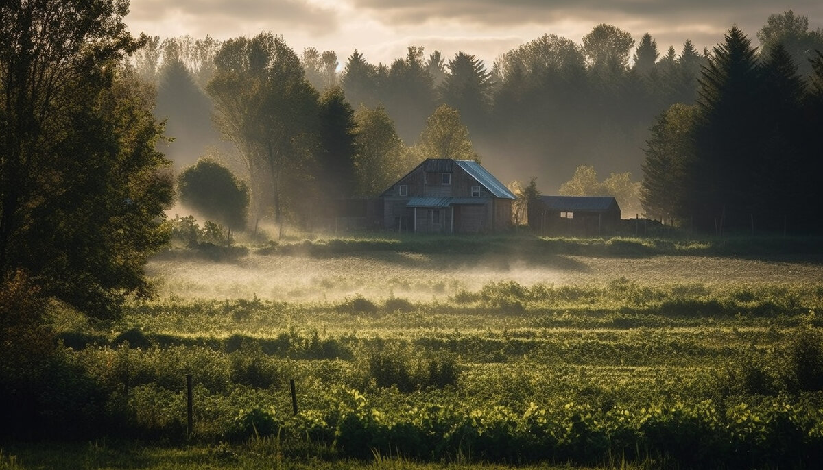 Сцены деревни