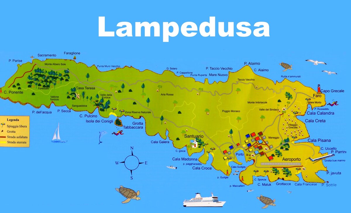 Остров Лампедуза