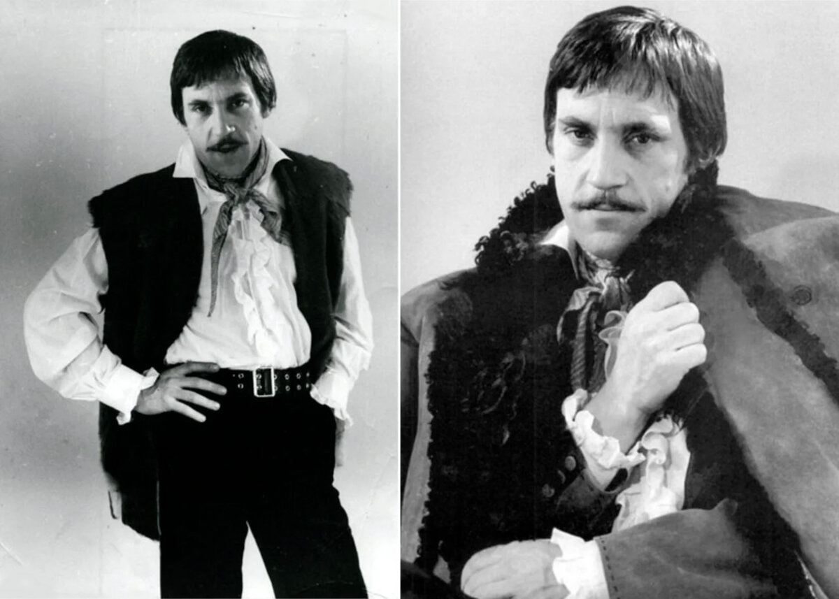 Владимир Высоцкий на фотопробах к фильму "Земля Санникова" 