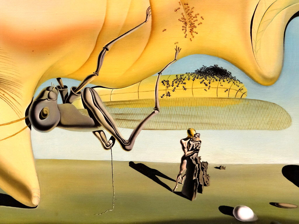 Сальвадор Дали. Кто знает, как называется картина?Ребенок. Эротический контур. Секс. Все как то сложно. Психология.