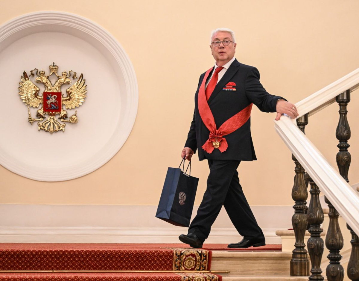 О награждении орденом Владимира Винокура и его ответном слове в адрес Путина