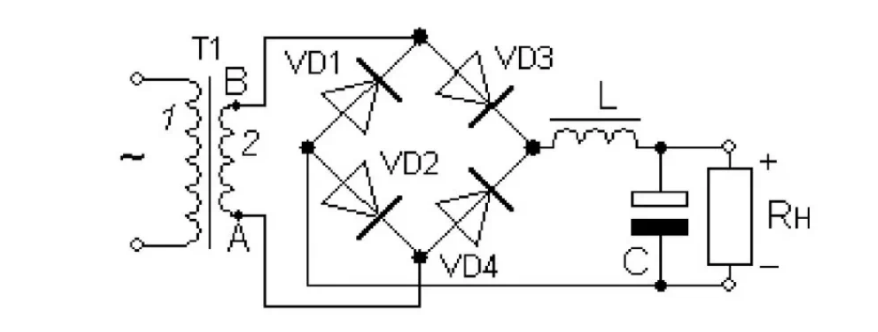 Мудрость конструкторов СССР в действии. Схема необычного диодного ...