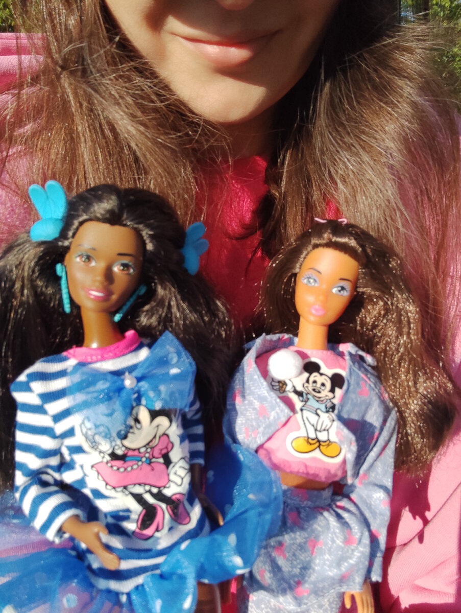 Barbie Westеrn fun 1989 (Кристи) и Barbie Fashion play 1990 (молд штеффи)