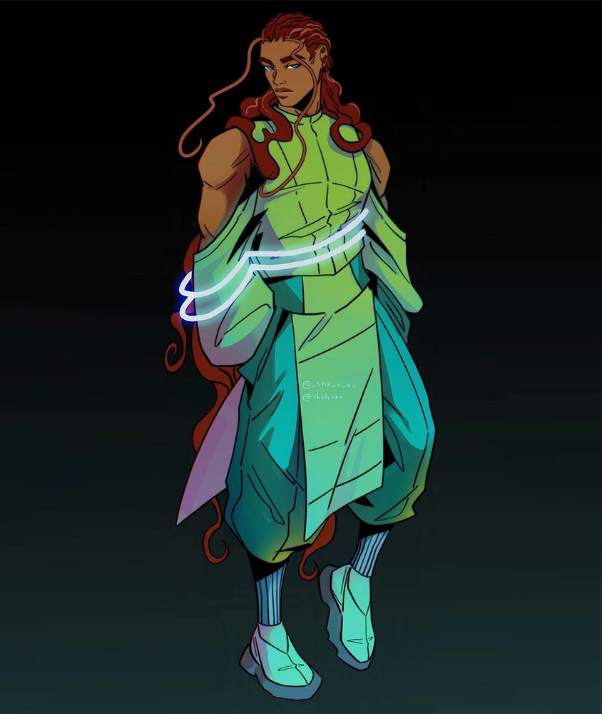 Лейла. Художник: _shx_x_x (vkshxxx).