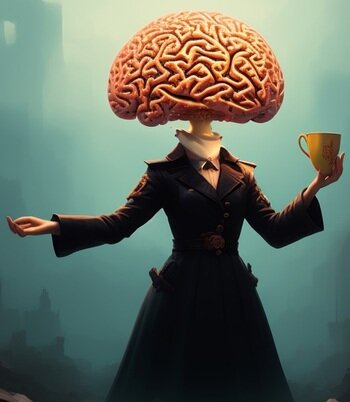 "Раньше я подавал надежды, а сейчас — кофе." 