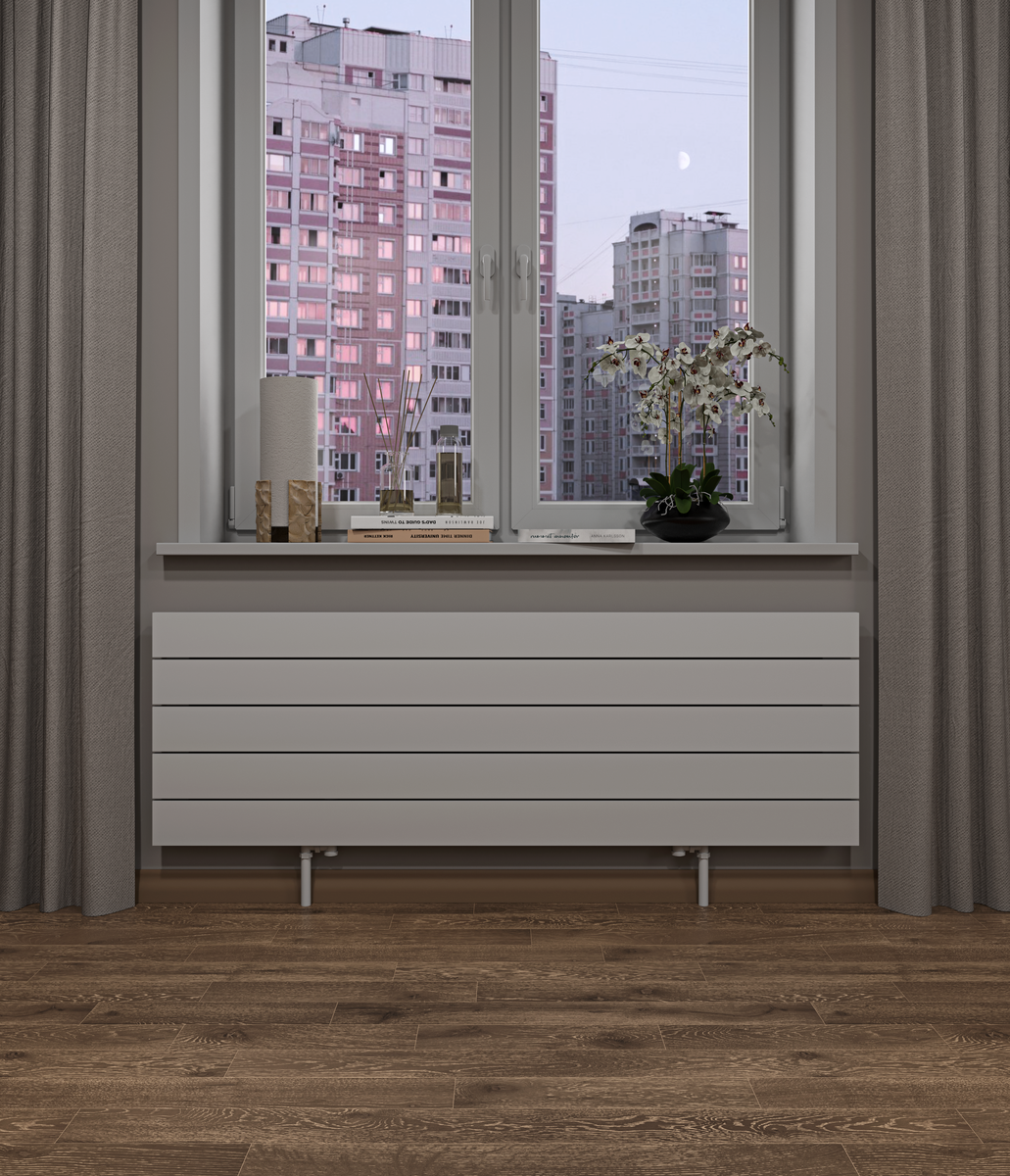 Пример установки MIVARMO на место старого радиатора без специальной подготовки