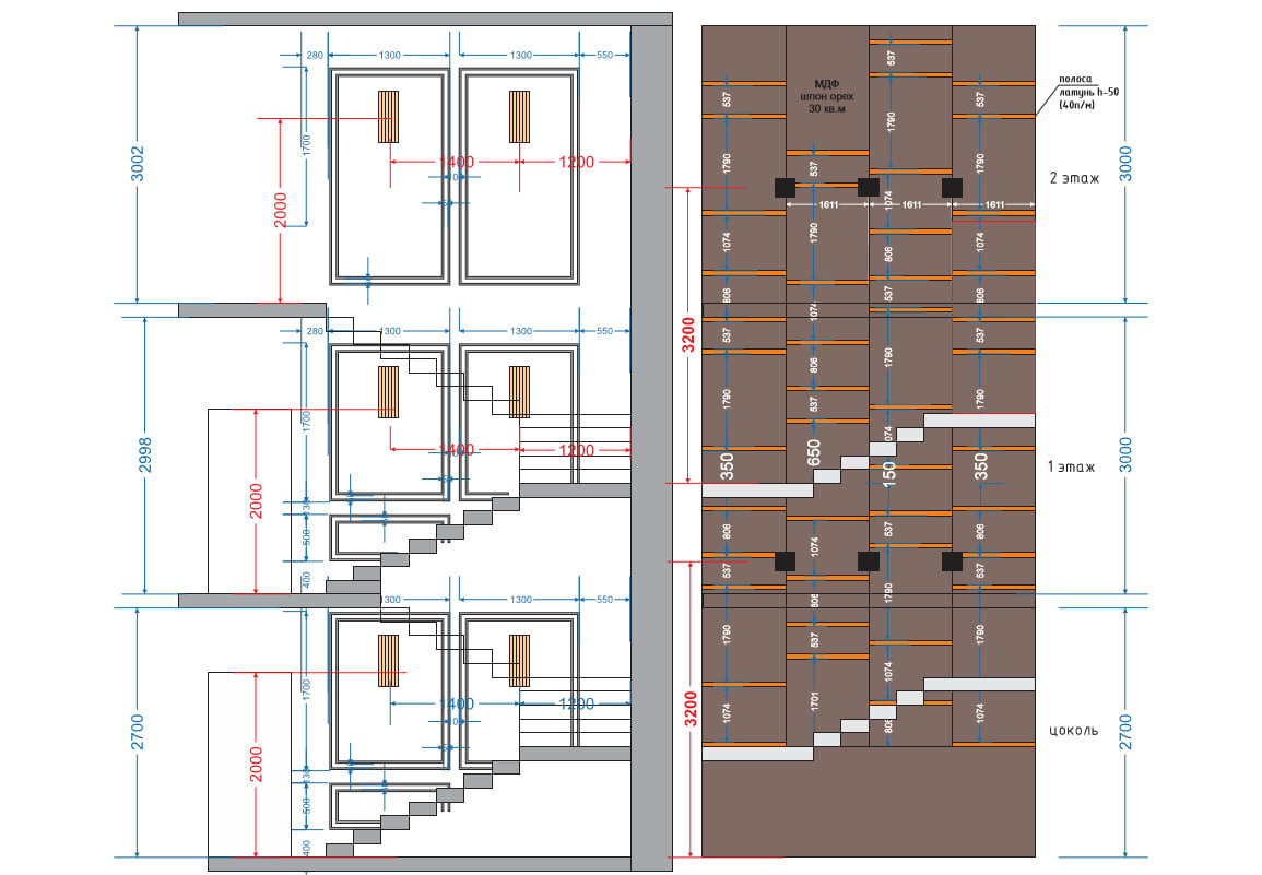 Из-за системы вентиляции, все высотные отметки были сильно изменены. Подвал стал высотой 3,2 метра, первый этаж — 3,5 метра. С учетом толщины перекрытий, высота полета составляла 7 с лишним метров. Скорость тела при приземлении, будет равна примерно 40км/час. Что соответствует — разогнавшись на велосипеде с горы, влететь в бетонную стену.