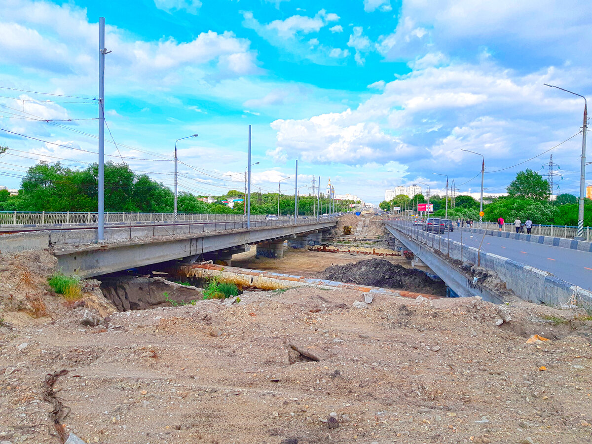 Вид в сторону центра