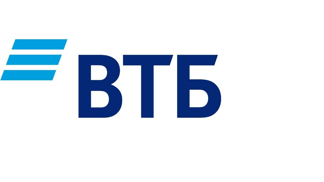 Логотип банка ВТБ из открытых источников интернета.